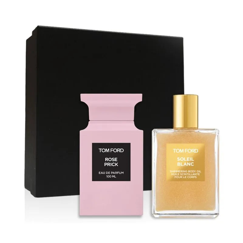 TOM FORD ROSE PRICK EDP 100 ML + BODY SHIMMERING OIL SET